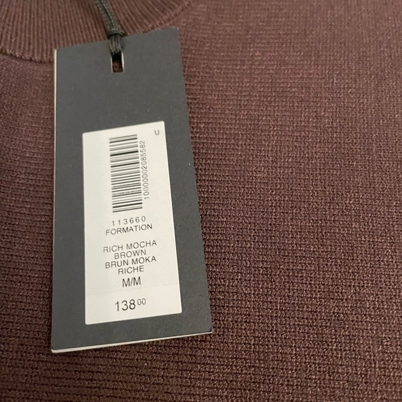 Aritzia Brown Funnel Neck Sweater - Picture 4 of 5